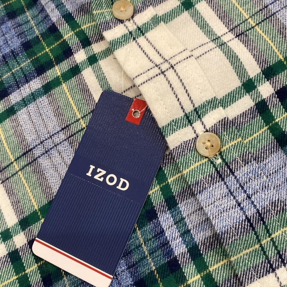 NWT IZOD Men’s Shirt size Large was $60 - Picture 7 of 9